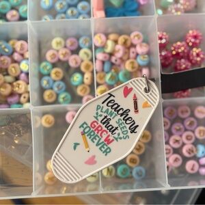 Inspirational Teacher Keychain